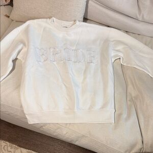 White Crew Neck Sweater